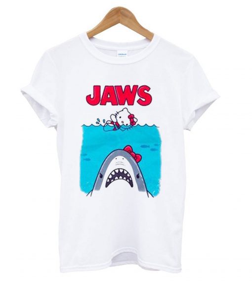 Hello Kitty Jaws Parody T shirt (GPMU)