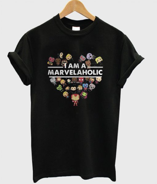 I Am a Marvelaholic T-Shirt (GPMU)