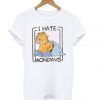 I Hate Mondays Garfield T Shirt (GPMU)