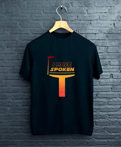 I have spoken Space Mando Bounty Distressed T-Shirt FP