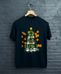 Jack Skellington Christmas Tree Face T-Shirt FP