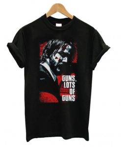 John Wick Guns Lots Of Guns T Shirt (GPMU)