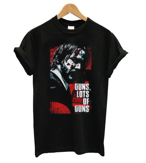 John Wick Guns Lots Of Guns T Shirt (GPMU)