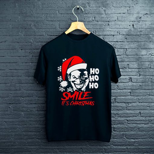 Joker Smile It’s Christmas Ho Ho Ho T-Shirt FP