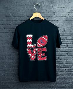 Love Ole Miss Rebels T-Shirt FP