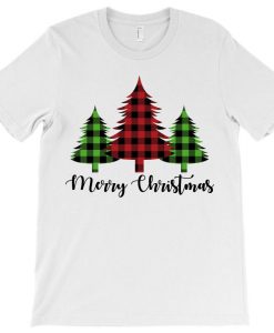 Lumberjack Tree Merry Christmas T-shirt (GPMU)