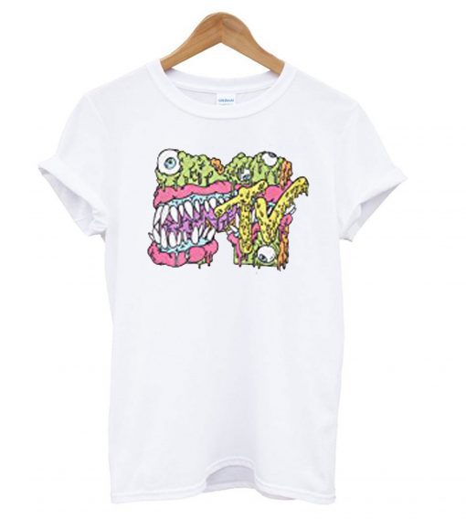 MTV Slime Monster Logo T Shirt (GPMU)