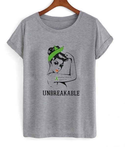 Mental Health Warrior Unbreakable T-Shirt (GPMU)