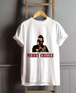 Merry Crizzle Funny Snoop Dogg Christmas T-Shirt FP