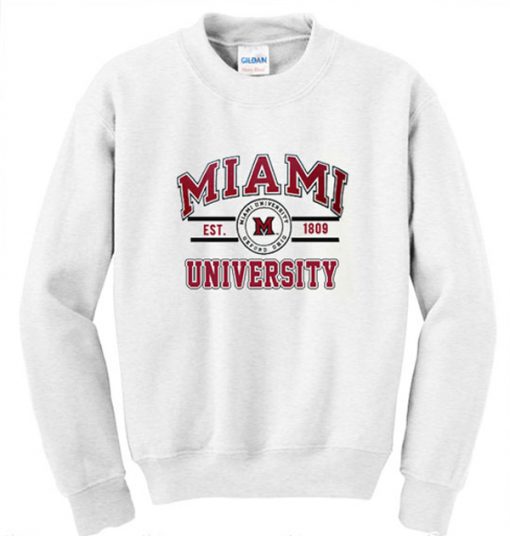 Miami University Oxford Ohio Sweatshirt (GPMU)