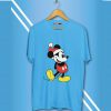 Mickey Mouse Santa Hat Christmas T-Shirt FP