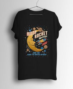 Moon Rocket Classic T Shirt (GPMU)