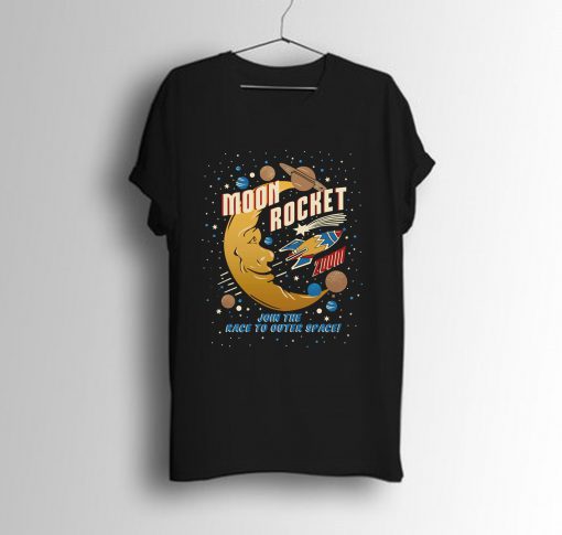 Moon Rocket Classic T Shirt (GPMU)
