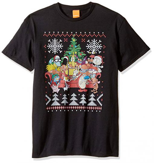Nick Rewind Men's 90s Ugly Christmas T-Shirt (GPMU)