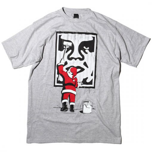 Obey Santa Christmas T-shirt (GPMU)