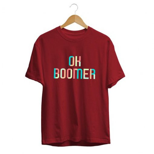 Ok Boomer Colourful T-Shirt FP