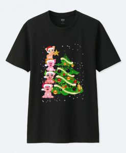 Pigs Christmas Tree T-Shirt (GPMU)