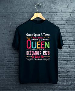 Queen December 1978 Shirt Queen Birthday T-Shirt FP