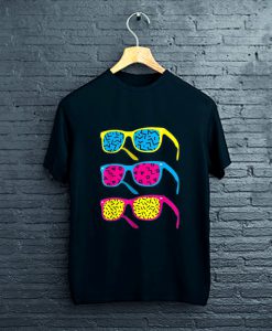 Retro Hipster 80's 1980s T-Shirt FP