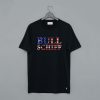 Retro Vintage Bull Schiff America Flag T Shirt (GPMU)