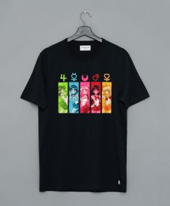 Sailor Moon Character Panels And Symbols T Shirt (GPMU)