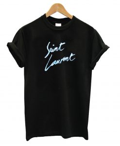 Saint Laurent Black T Shirt (GPMU)