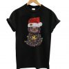 Santa Baby Sloth Christmas light ugly T shirt (GPMU)