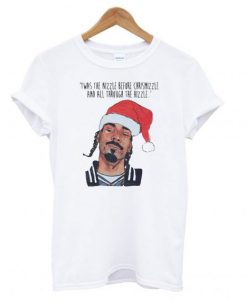 Snoop Dogg Christmas Santa T shirt (GPMU)