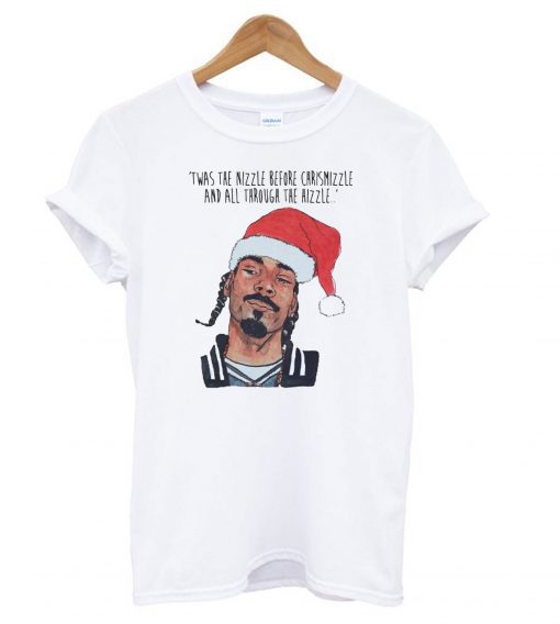 Snoop Dogg Christmas Santa T shirt (GPMU)