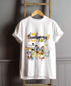 Snoopy Peanut Character Thanksgiving T-Shirt FP