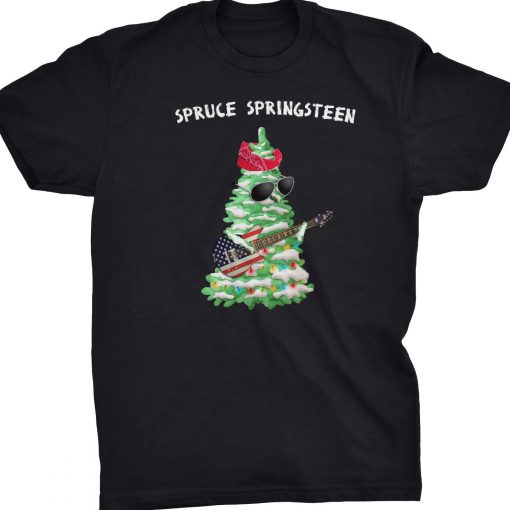 Spruce Springsteen Christmas Tree T shirt (GPMU)