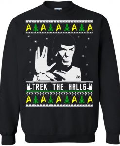 Trek The Halls Christmas Sweatshirt (GPMU)