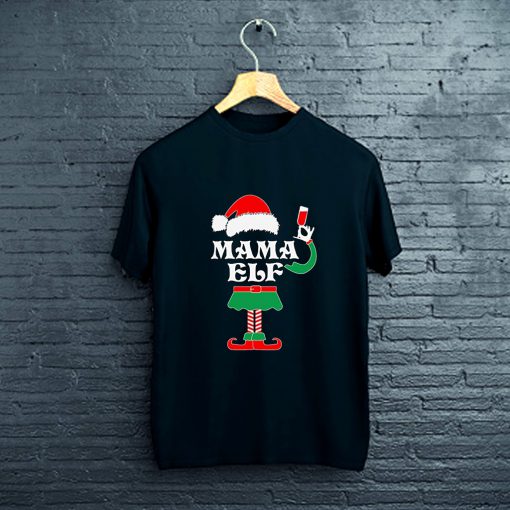 Vizor Mama Elf Christmas T-Shirt FP