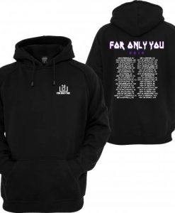 4OU World Tour 2016 Black Front and Back Hoodie (GPMU)