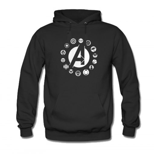 Avengers Team Logo Hoodie (GPMU)