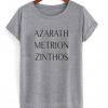 Azarath Metrion Zinthos T-Shirt (GPMU)
