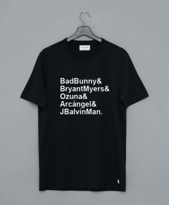 Bad Bunny & Bryant Myers & Ozuna Funny T-Shirt (GPMU)