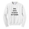 Big Dick Is Back In Town Sweatshirt (GPMU)