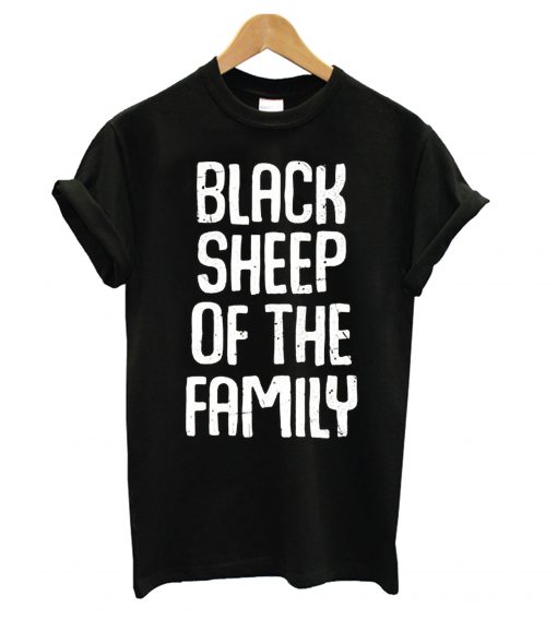 Black Sheep Of The Family Funny Family Reunion T Shirt (GPMU)