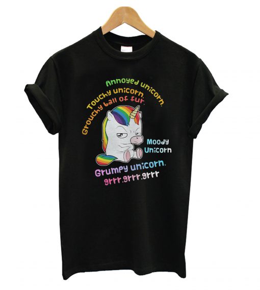 Grumpy Unicorn Annoyed Unicorn T Shirt (GPMU)