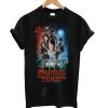 Millie Bobby Brown Stranger Things Autographed Group Shot Graphic T Shirt (GPMU)