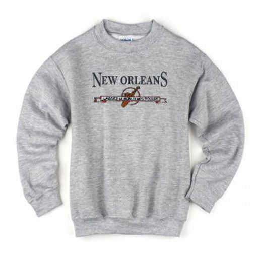 New Orleans Laissez Le Bon Temps Sweatshirt (GPMU)