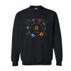 Planets Solar System and Stars Sweatshirt (GPMU)