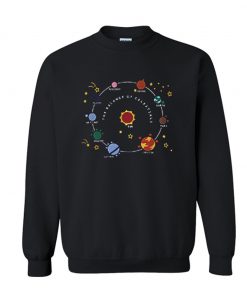 Planets Solar System and Stars Sweatshirt (GPMU)
