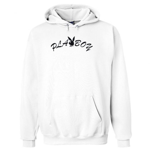 Playboy White Hoodie (GPMU)