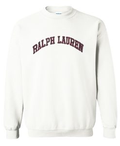 Ralph Lauren White Sweatshirt (GPMU)
