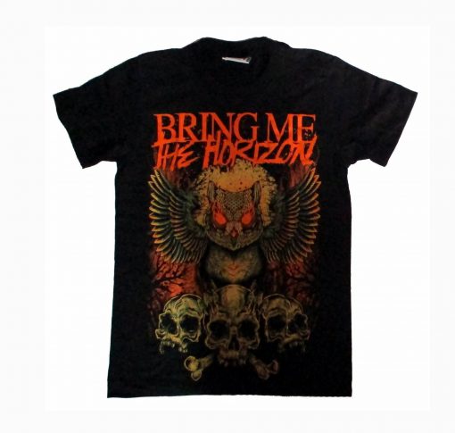 Skulls And Owl AO Bring Me The Horizon T-Shirt (GPMU)