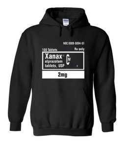 Xanax Alprazolam Tablets Hoodie (GPMU)