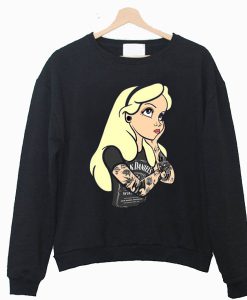 Alice In Wonderland Tattoos Sweatshirt (GPMU)