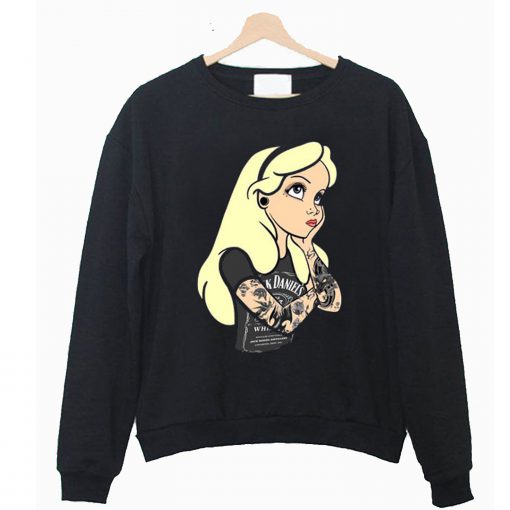 Alice In Wonderland Tattoos Sweatshirt (GPMU)